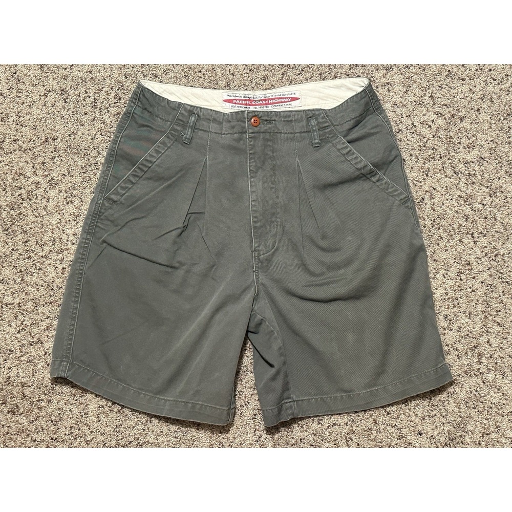 Pacific Coast Highway Shorts, Vintage, Cotton, Made in Hong Kong Size 32